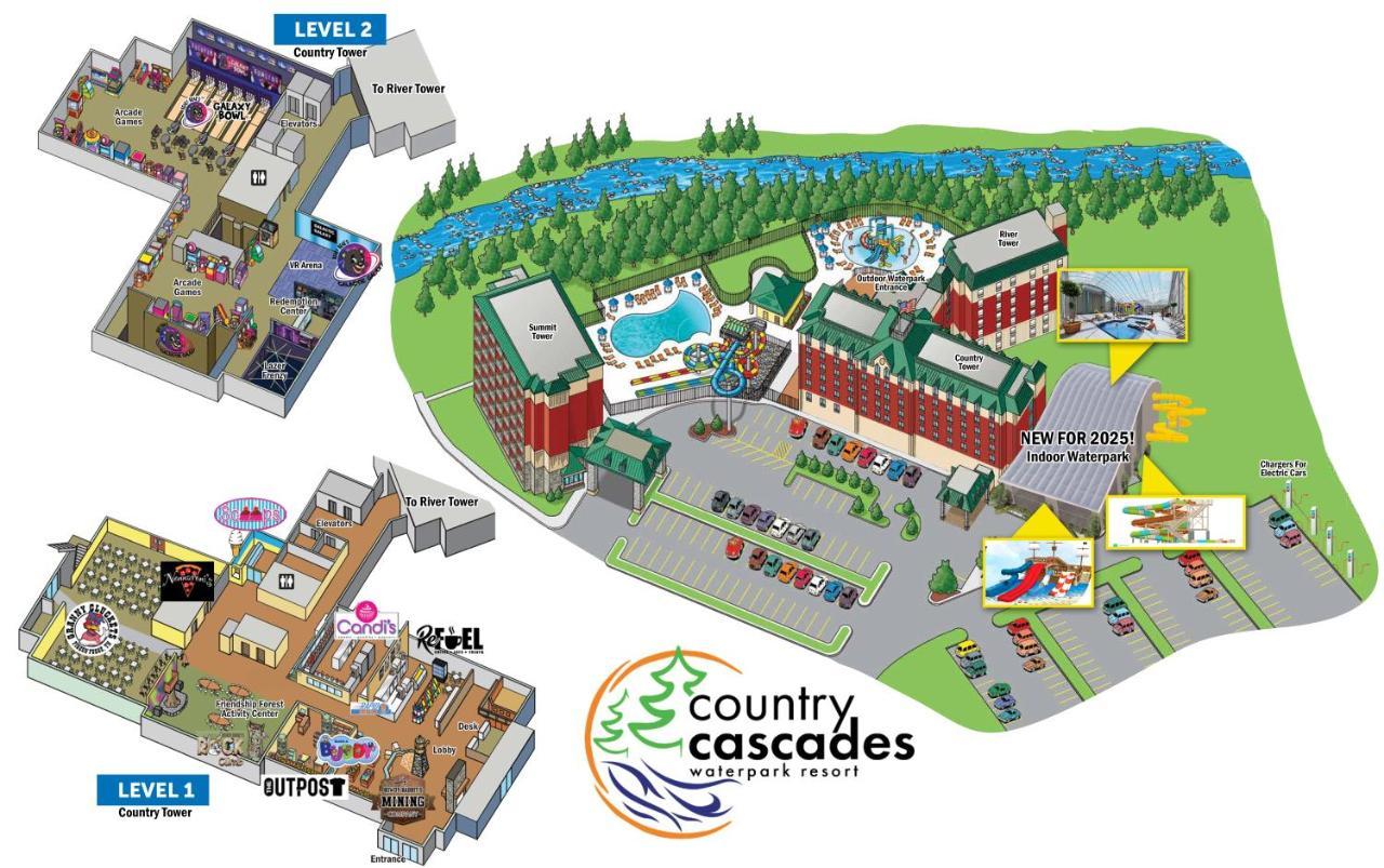 Country Cascades Waterpark Resort Pigeon Forge Exterior foto